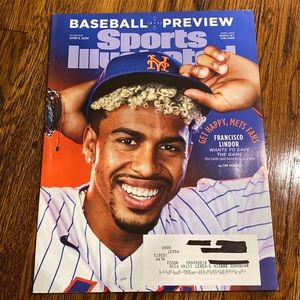 Sports Illustrated Magazine - April 2021 - Francisco Lindor - New York Mets mlb